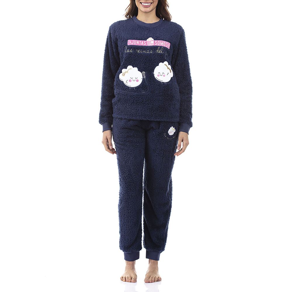 J-649 PIJAMA POLAR PELUCHE - LeoStore